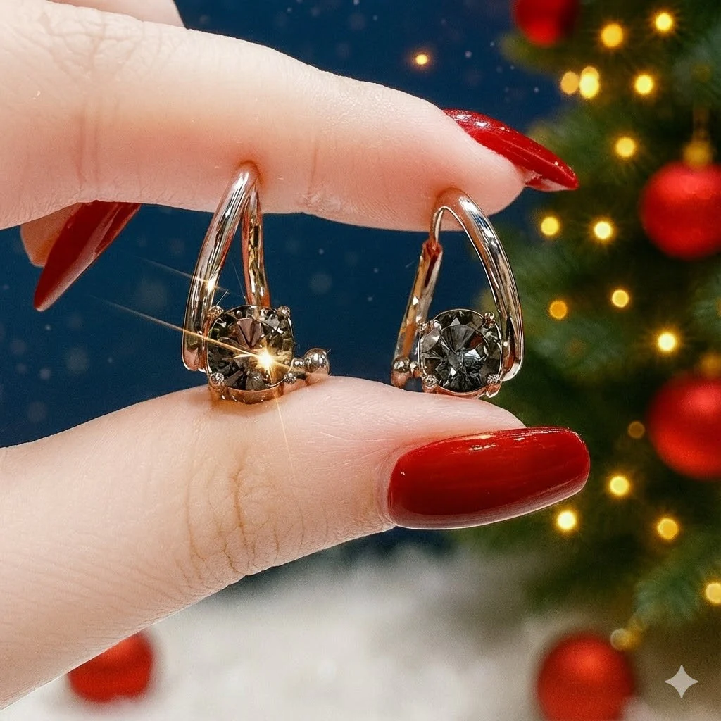 (Last Day Sale – 50% OFF 🔥) 🏍️🔸CZTITLE® Magnetic Germanium Earrings